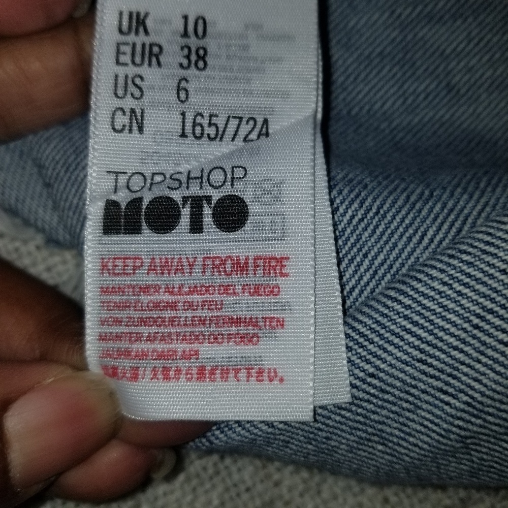 Topshop "Moto" skirt - Picture 6 of 8